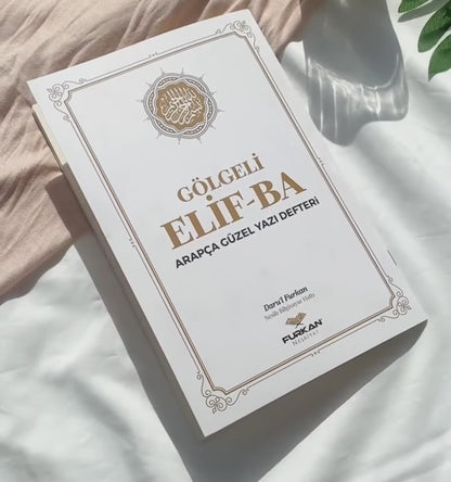 Sufihanem™ Elif Ba Gölgeli  - Yazı Defteri