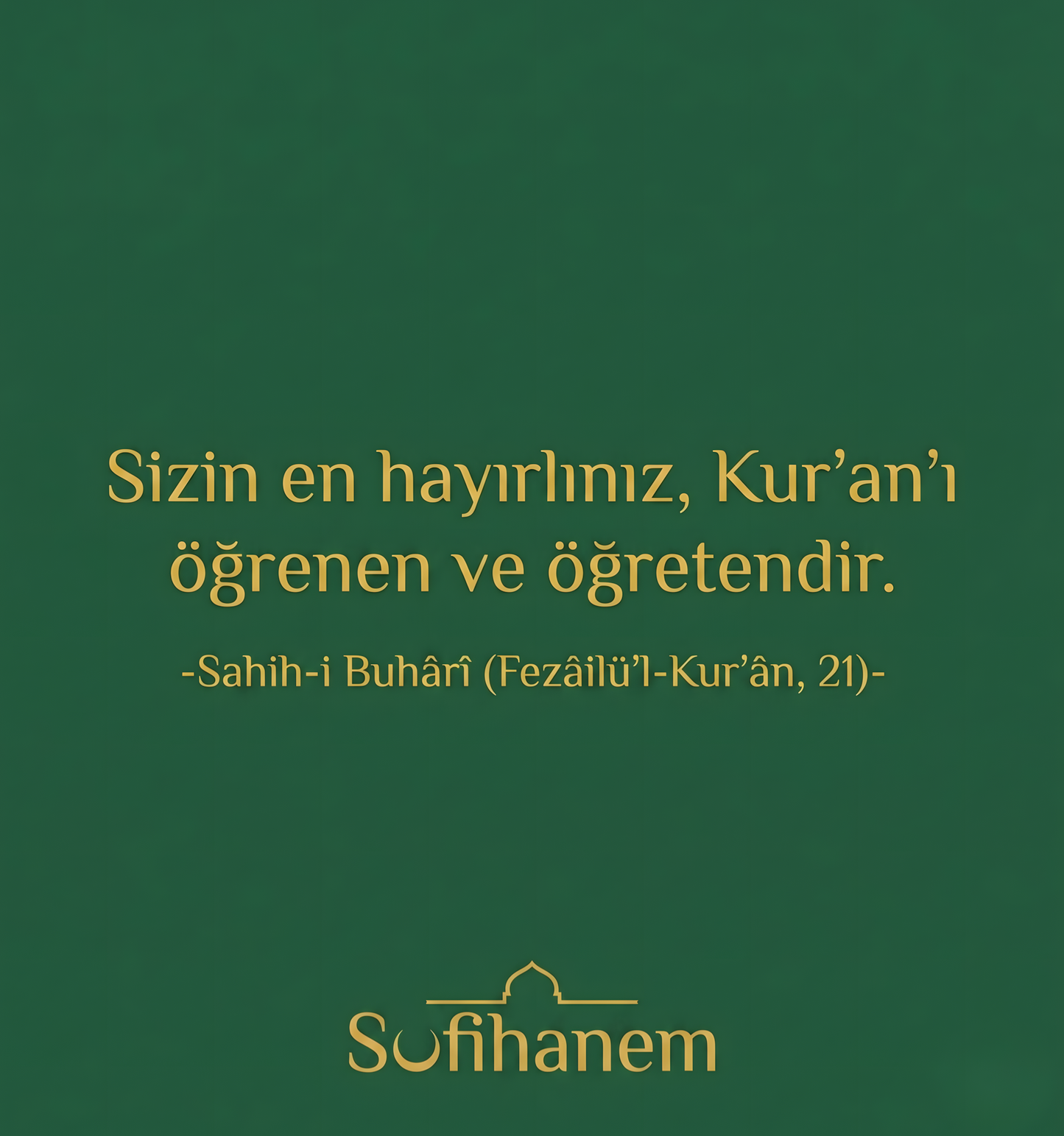 Sufihanem™ Gölgeli Kur'an-ı Kerim Yazma Seti